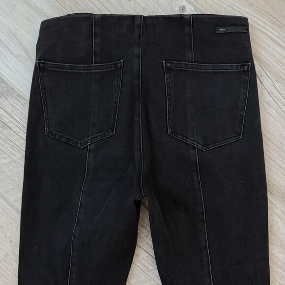 PILCRO High-Rise Denim Leggings Black Pull On - Picture 5 of 8